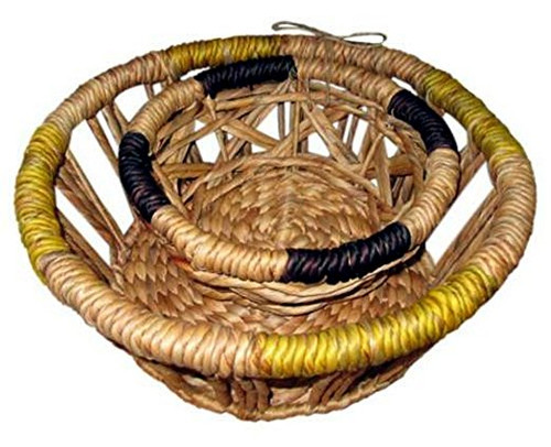 Nate Berkus Woven Water Hyacinth Basket Set