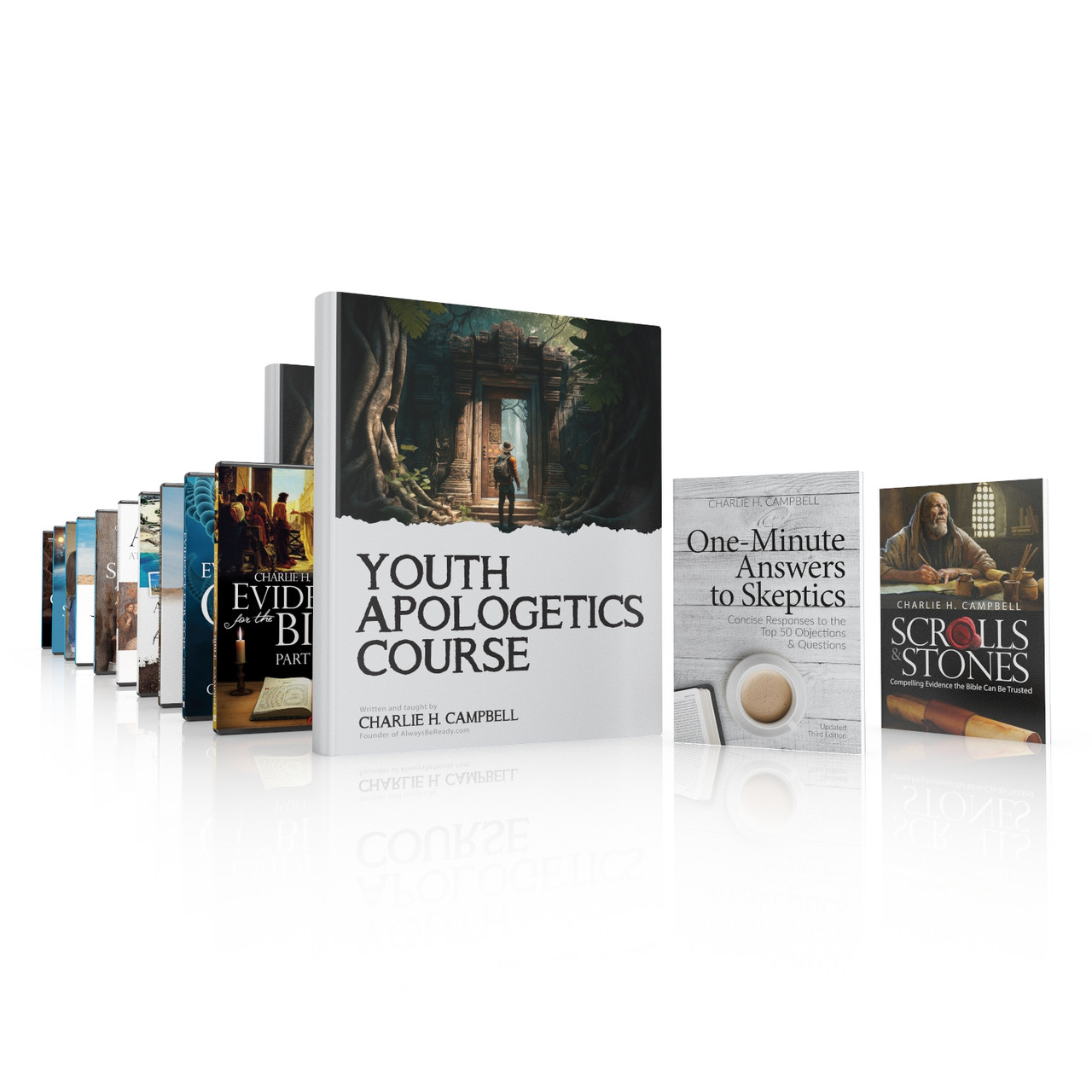 and　USB　videos,　10　Youth　Apologetics　Teacher's　Apologetics　with　Always　Student　Books　Course　(Complete　Drive　Store　Set—2　Flash　Be　Workbook,　Edition)　Ready