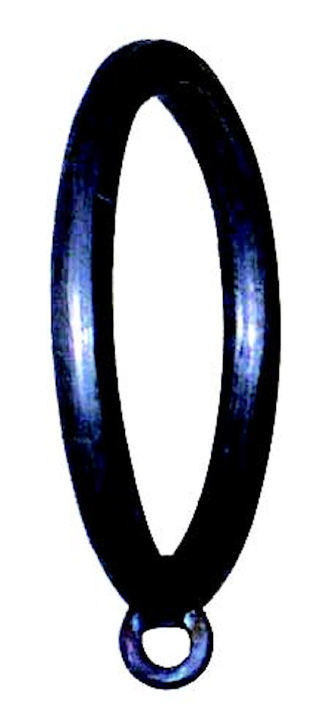 Iron Curtain Ring  - 2 Inch with 1/4 Inch Tab