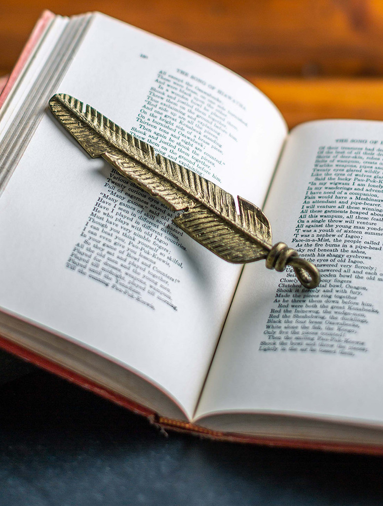 Hand-Forged Feather Charm