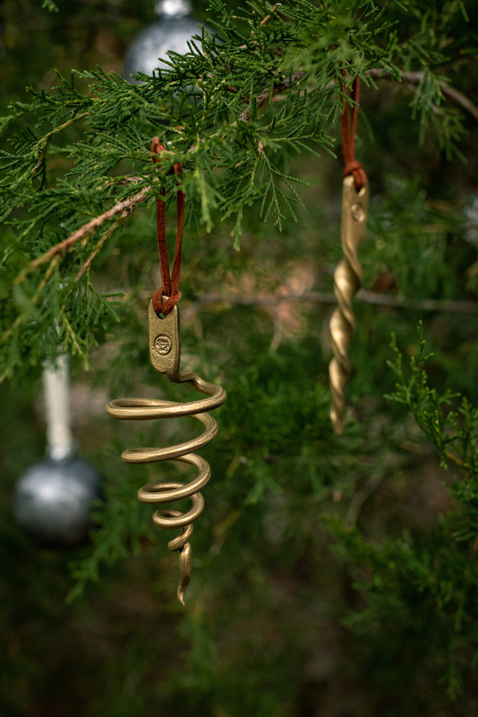 Blacksmith Spiral Ornament