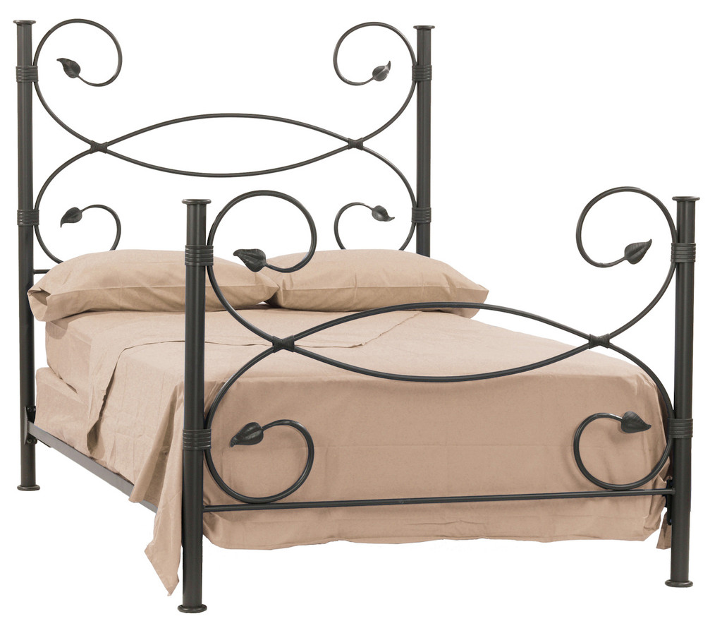 Leaf Iron Cal-King Bed