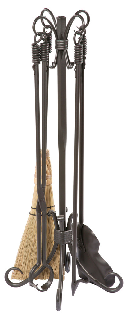 Phoenix Fireplace Tool Set - 5 Piece Set