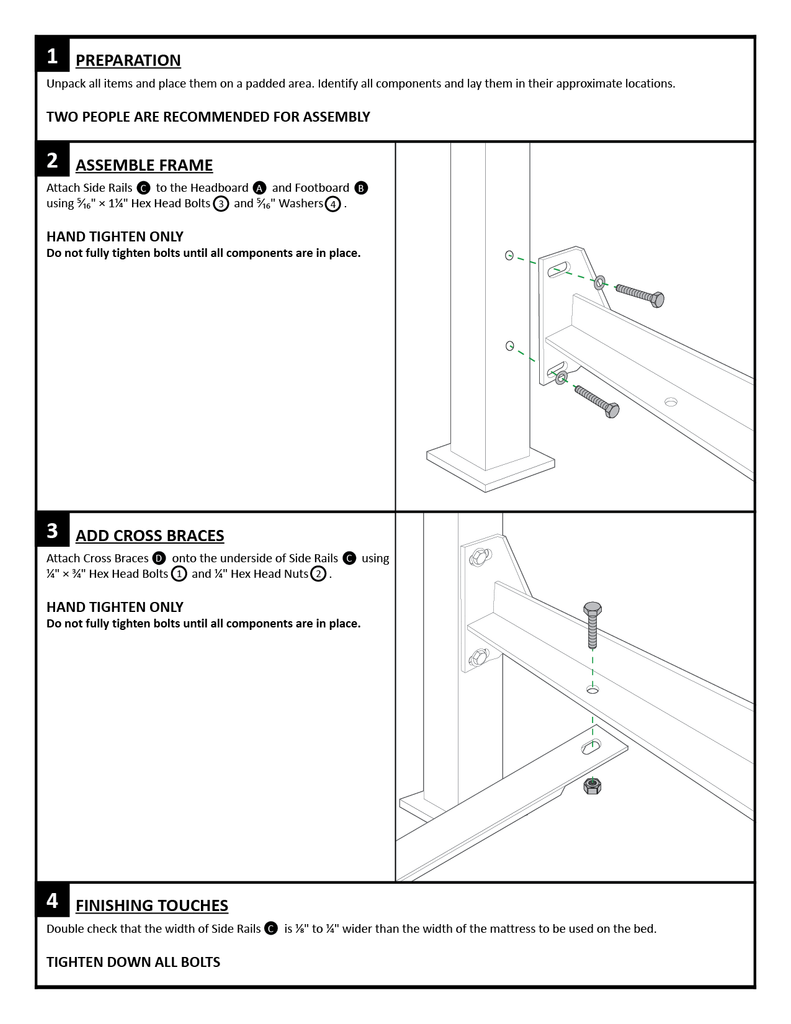 Rushton  Cal King Iron Bed  Copper