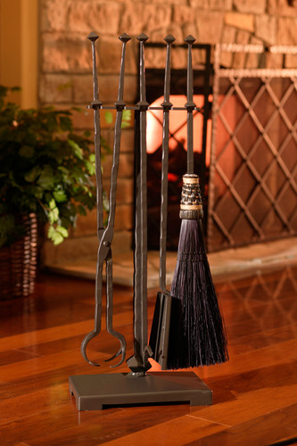 Forest Hill Fireplace Tool Set - 5 Piece Set