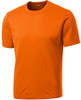 Deep Orange youth moisture wicking shirt