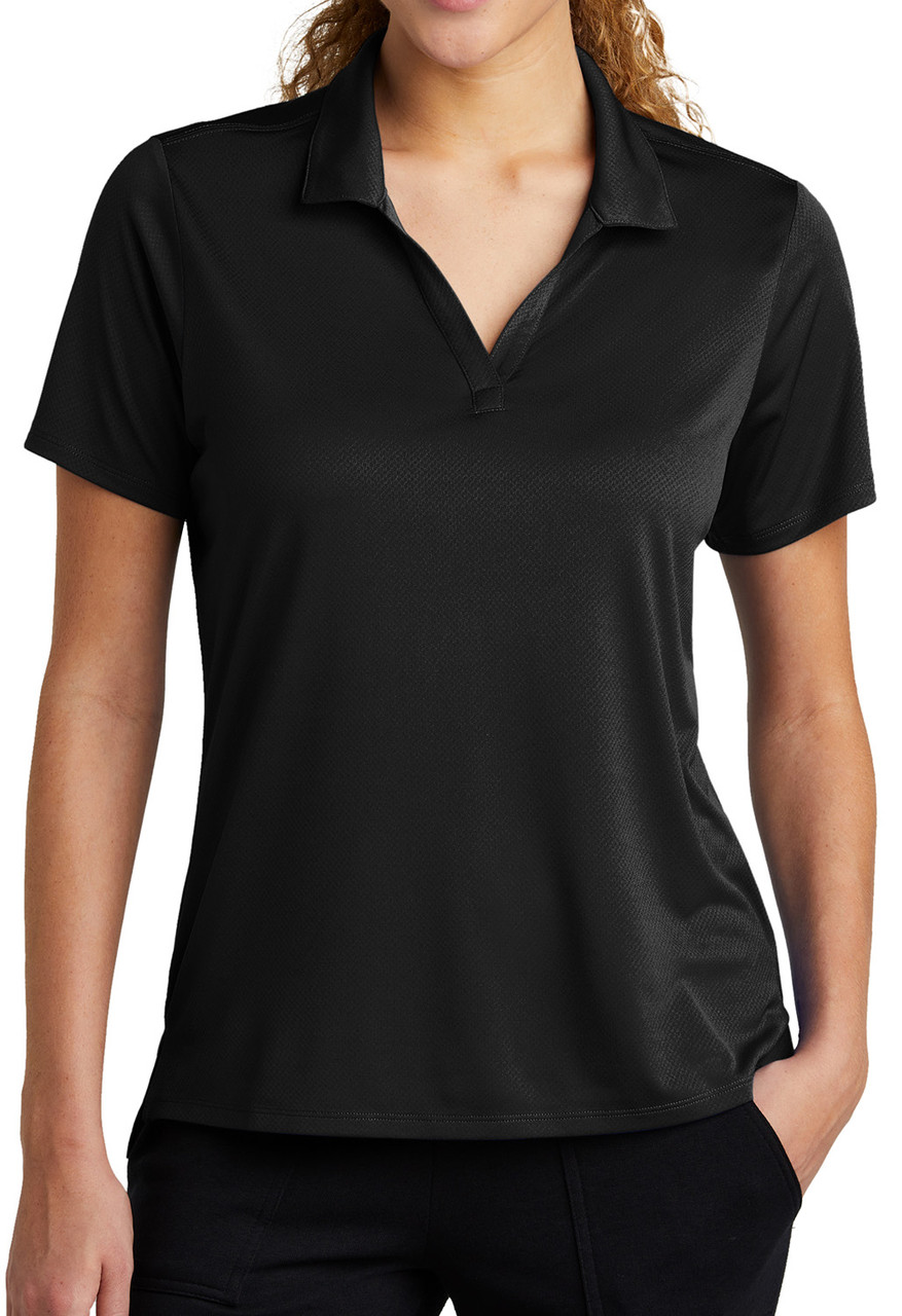 DRI-EQUIP Women's UV Resistant Honeycomb Texture Polo