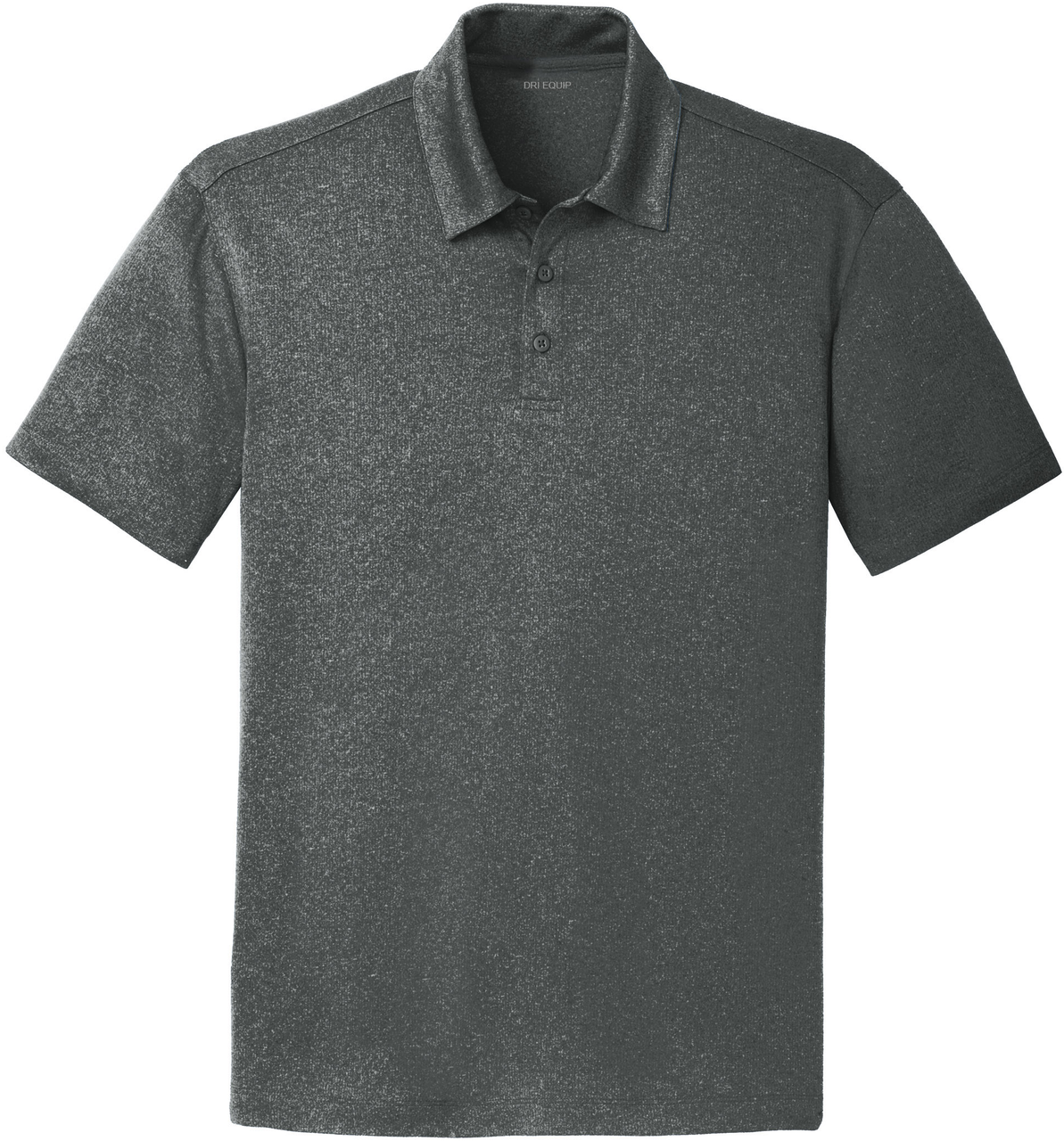 Charcoal Heather Men's Golf Polo