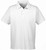 Classic White Men's Snag Protection Polo - Front view highlighting timeless style and superior performance.