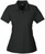 Ladies' Black Command Snag Protection 2 Button Polo