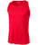 Red Lightweight Moisture Wicking Workout Tank Top