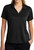 Women's UV Resistant Honeycomb Texture Polo in Black – classic and versatile for a polished look.