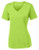 Lime Shock Ladies Short Sleeve V-Neck Moisture Wicking Athletic T-Shirt