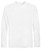 White Youth Long Sleeve Moisture Wicking Athletic Shirt