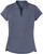 Navy Heather Ladies Golf Polo