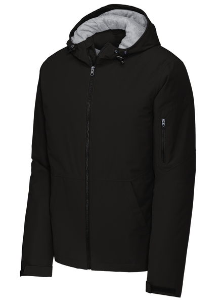 Black Waterproof Insulated Jacket