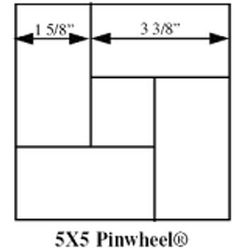 Pinwheel Postage Tape for Semi-automatic Postage Meters