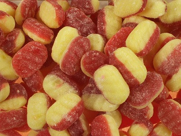 Hard Rhubarb and Custard