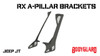 JEEP JT GLADIATOR A-PILLAR BRACKETS (PAIR)