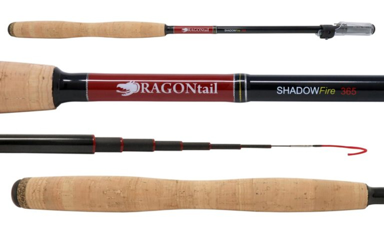 DRAGONtail Shadowfire365 Tenkara Rod, Bikefishing