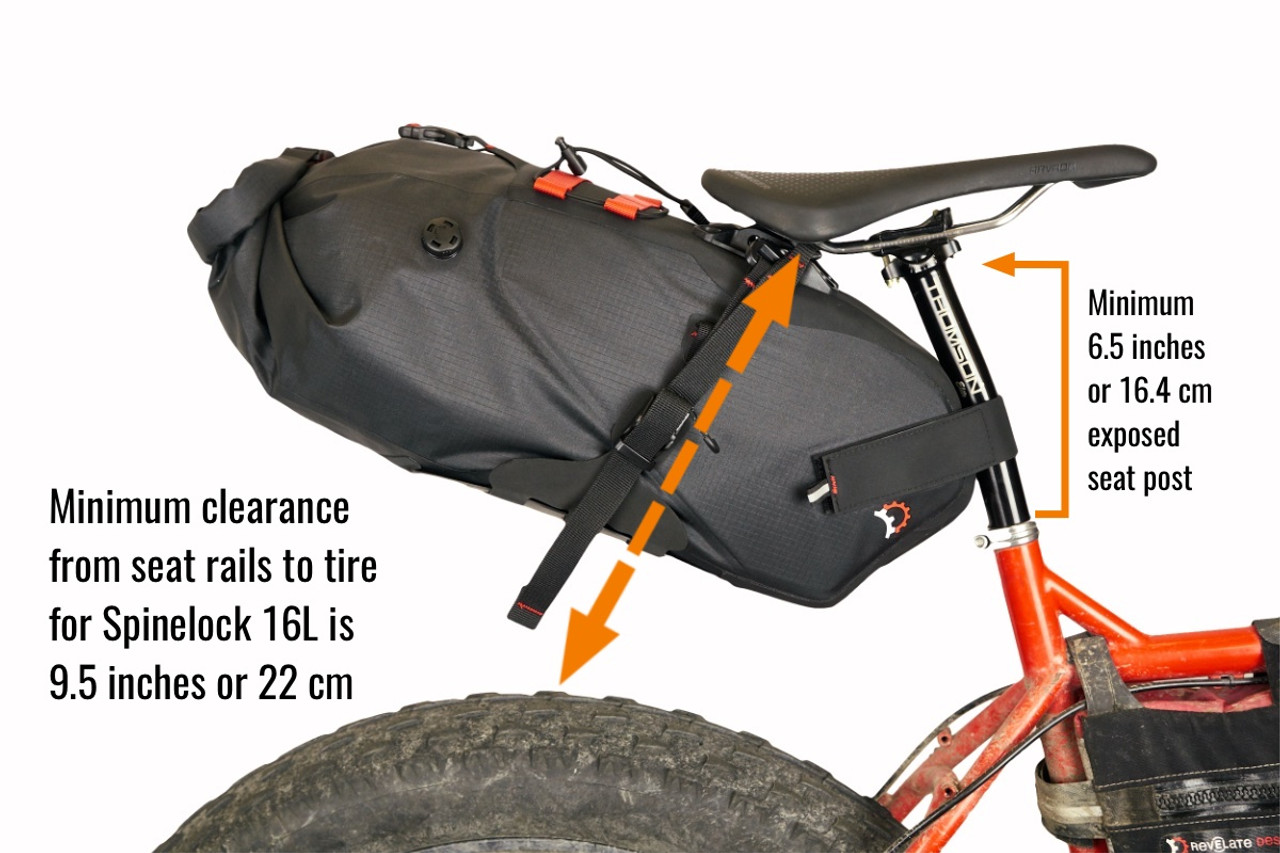 Revelate Designs Spinelock Seat Bag, 16L