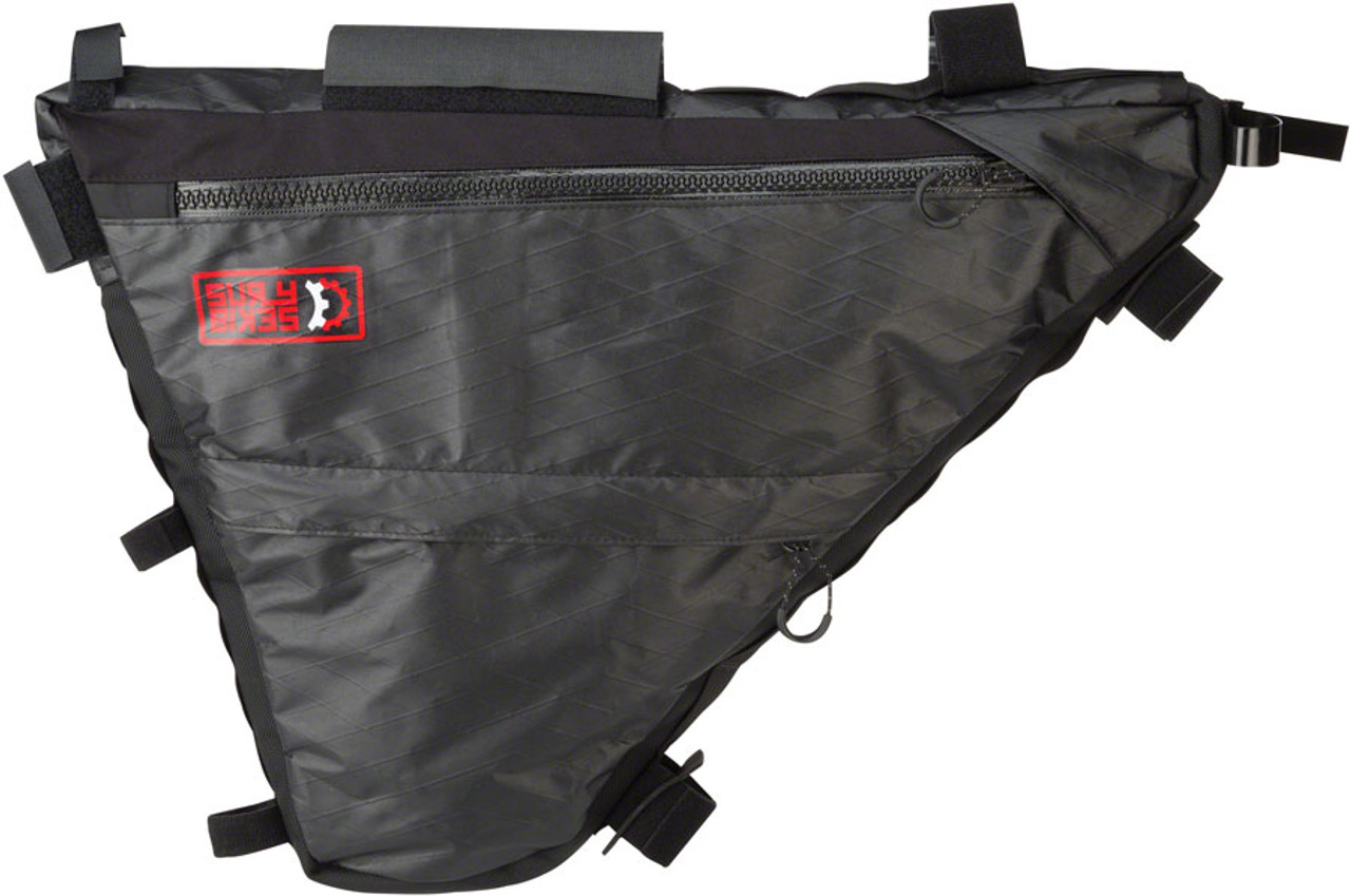 Straggle check shop frame bag