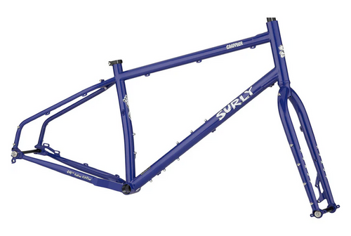 Surly Grappler Frameset, Subterranean Homesick Blue, Medium