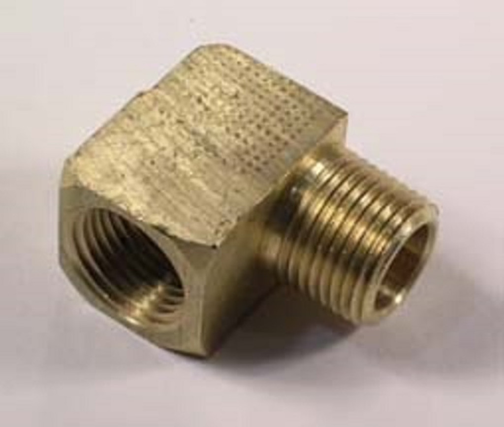 3/8" Brass Fitting (90 degree), 605026