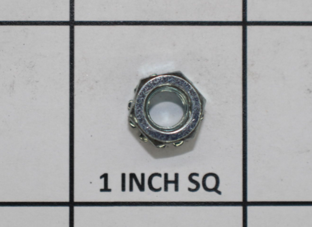 6mm Hex Nut with Washer SP 25