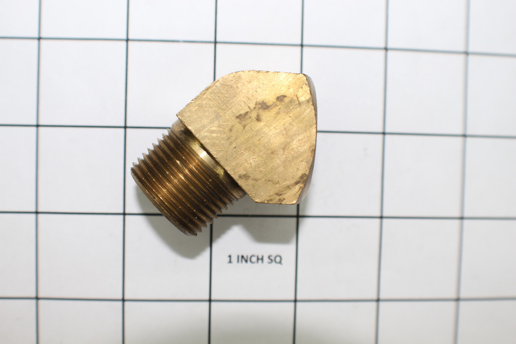 FITTING BRASS 3/4 45 DEG ELL, 605097