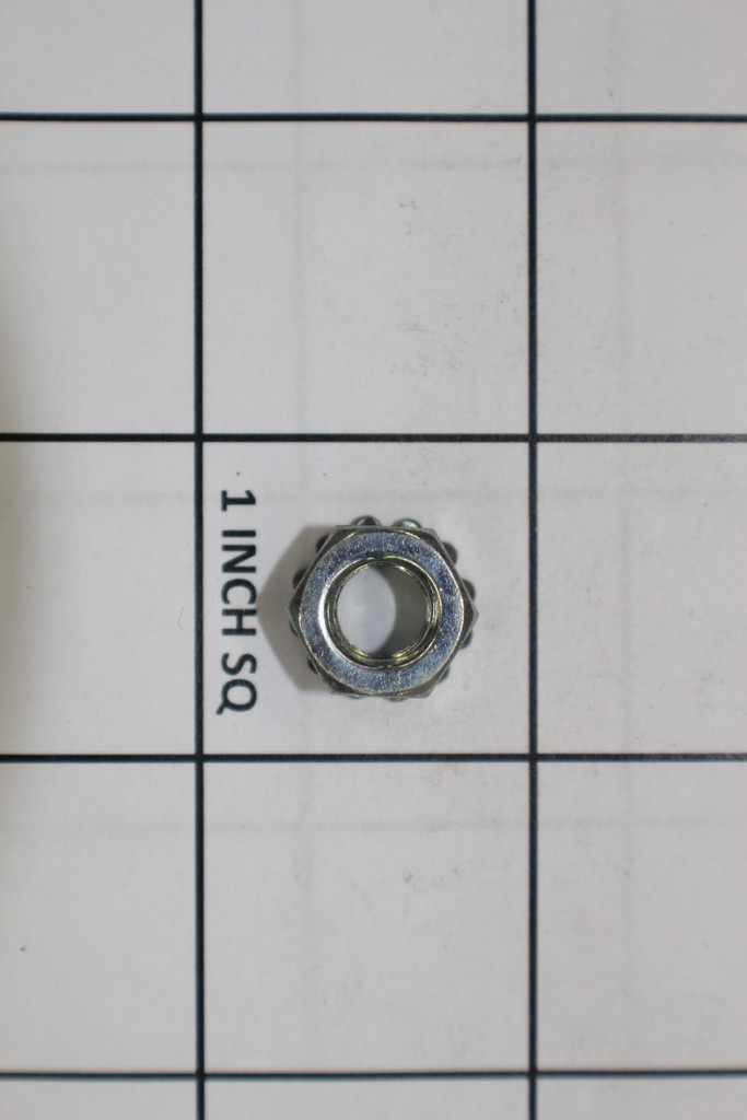 NUT HEX 8MM W/STAR WASHER SP 2, 565975Q