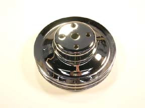 Chrome Water Pump Pulley for 454 Chevrolet Engine,  551068