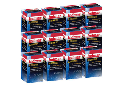 Indmar Oil Filter for GM 5.7L, 8.1L and 454 replaces Indmar 501000 & 501001 filters. (Case of 12),872023