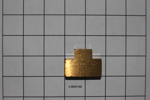 FITTING 3/8 PIPE BRASS TEE, 605070