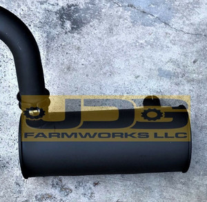 162122A1 | Muffler - CASE 9010B 9020B. Before SN DAC02#2001 162122A1 | Muffler - CASE 9010B 9020B. Before SN DAC02#2001