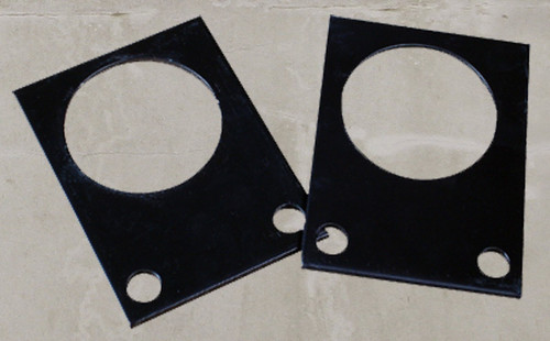 Floor scale foot locator plates