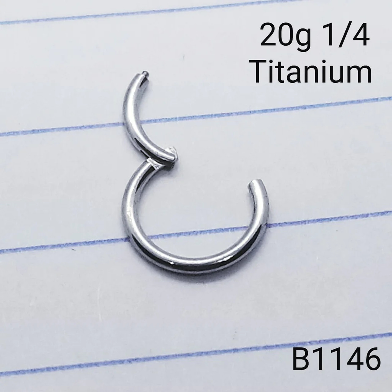 Niobium on sale nose hoop