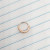 20g Rose Gold Cz Double Hoop Nose Hoop Ring