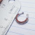 Non-Piercing Silver Ruby Red Septum Ring B1460