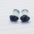 2g Black Skull Pyrex Glass Plugs / Tunnels