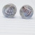 5/8 Seashells Sand Beach Saddle Plugs / Tunnels