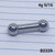 4g Surgical Steel Tongue Nipple Ring Barbell 5/8