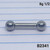 8g Surgical Steel Tongue Nipple Ring Barbell