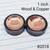 1 Inch Organic Wood Copper Plugs Gauges B2018