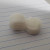 11/16 Inch Organic White Jade Rose Carved Stone Plugs / Tunnels