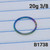 20g Rainbow Nose Hoop Ring 3/8