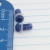 4g Organic Blue Sodalite Stone Plugs Tunnels Gauges B1022