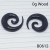 2x 0g Wood Spiral Taper Gauges B0612
