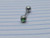 14g Stainless Peridot Green Gem 9/16 Barbell Tongue Ring B0331