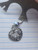 14g Silver Flower Heart Dangle Belly Ring B0255